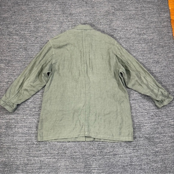 L.L. Bean Olive Green Utility Jacket Size L - Picture 5 of 5